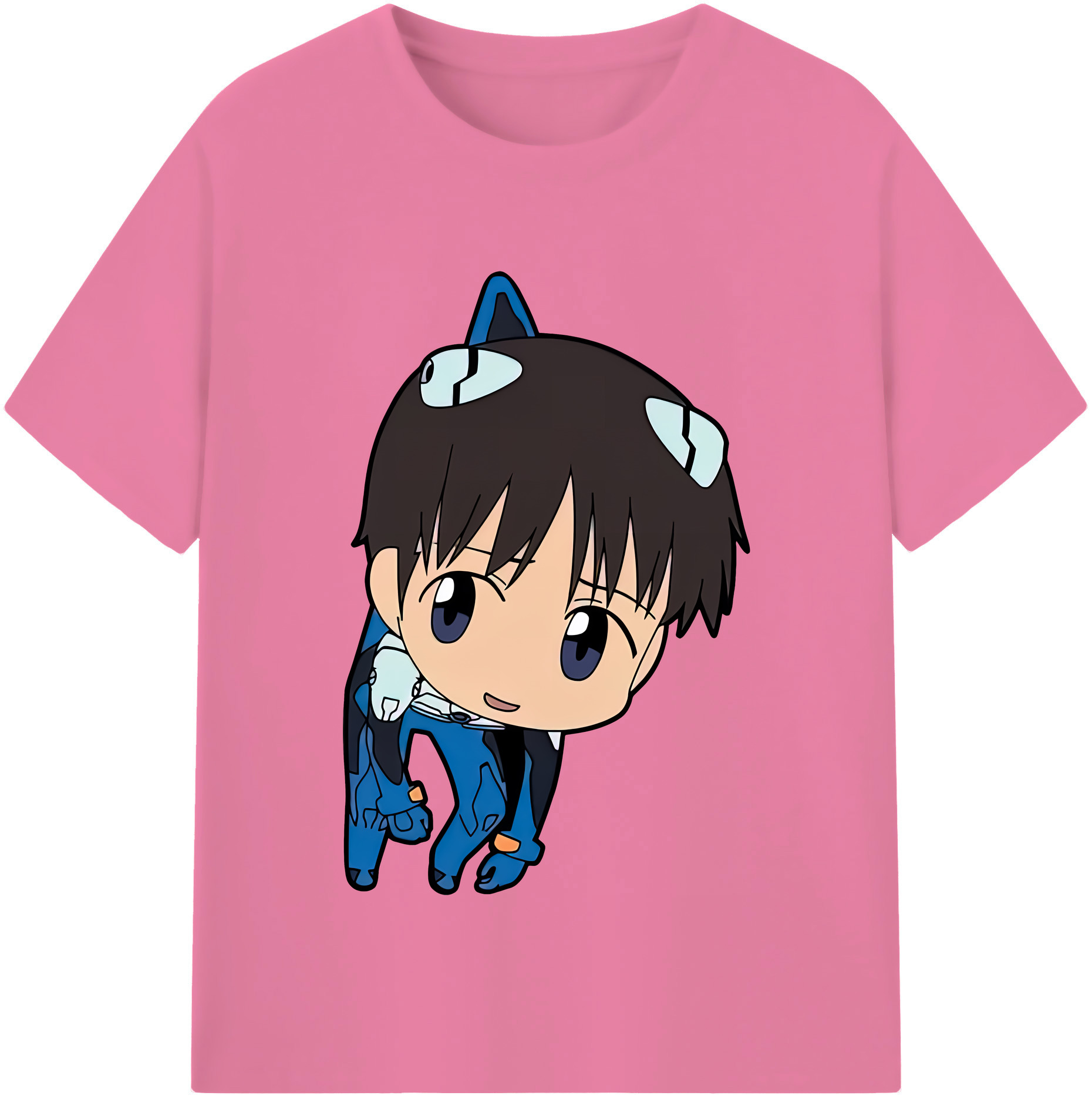 （画像用） EVA 新世紀エヴァンゲリオン 綿100％半袖Tシャツ（フロントプリント）